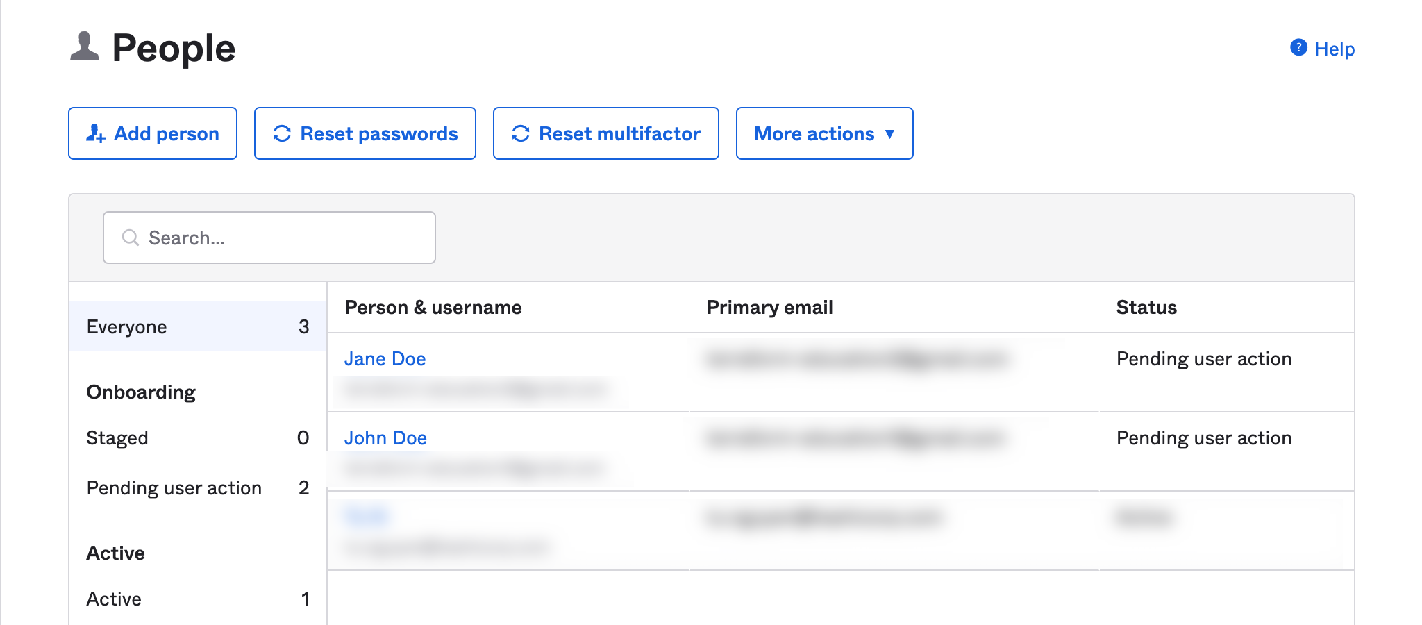 Create second Okta user and assign them to the services team